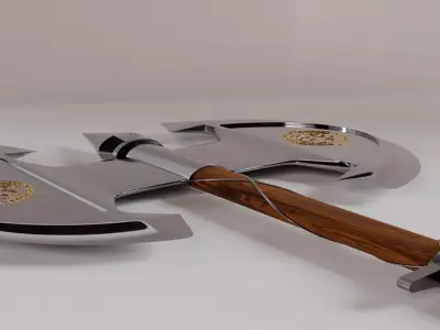 Warrior Axe 3D model purchase