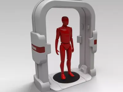 disinfectant cabinet 3D model