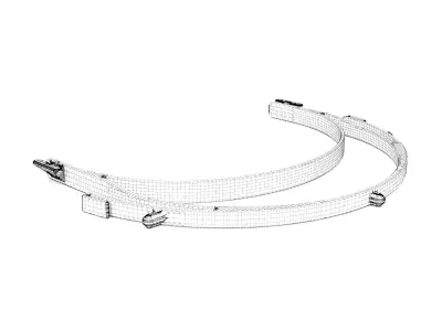 Face Shield 03 3D model