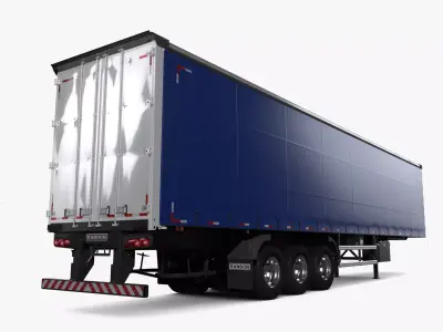 Randon Curtainsider 2020 3D model