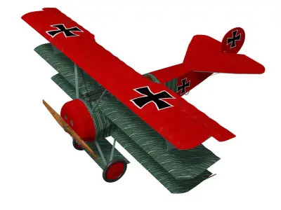 Fokker Dr I 3D model buy