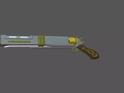 Fantasy Rifle 3D model