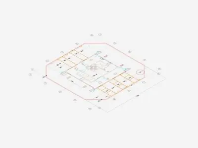 Hilton Project Simulation By Said Ibrahim Free 3D model