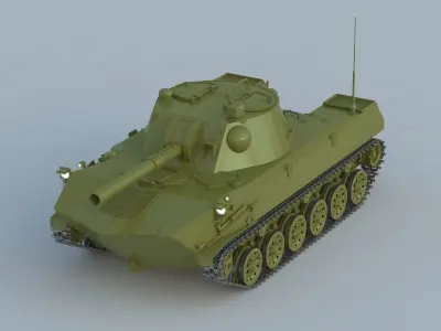 2S9 Nona  3D model