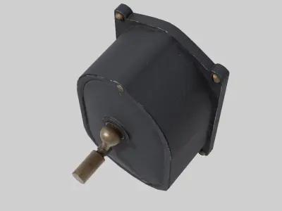 Magneto Low-poly 3D model