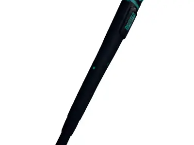 Futuristic Glowing Energy Staff 3D model