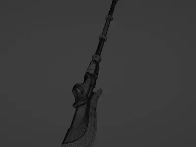 Chinese Glaive 3D model