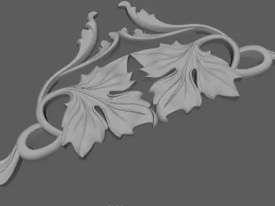 dekor ornate ornament 3D model