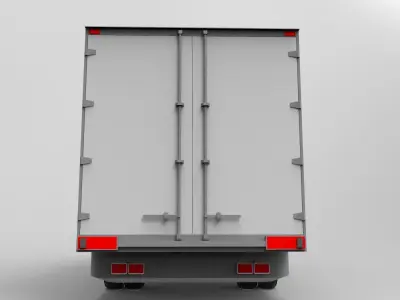 Box Truck 3D model buy