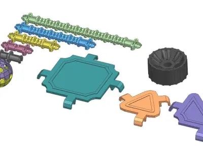  breaded toy 3D model