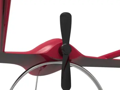 drone toy airplane 3D model