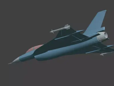 f-16xl 3D print model