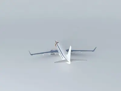 airplane passenger Free 3D model