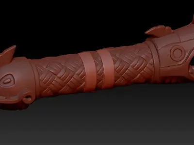 How to Train Your Dragon - Inferno  Dragon Blade 3D print model