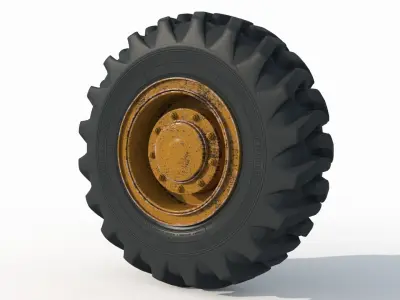 Big wheel  1 3D model