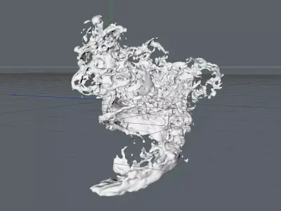 WaterSplash water splash 3D model