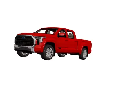 Toyota Tundra 2026 Modern Full-Size Pickup 3D model