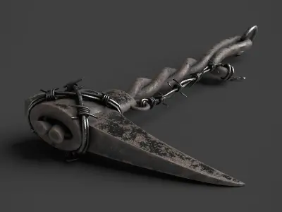 Modifiable Strike Weapon 01 3D model