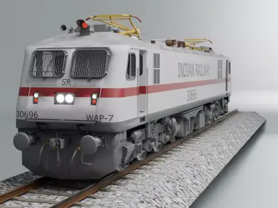 WAP-7 LOW-POLY GAME READY 3D MODEL Low-poly 3D model