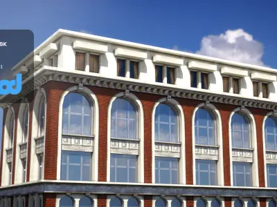 Business Building 3D model