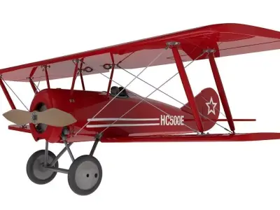 Thomas Morse Airplane 3D model