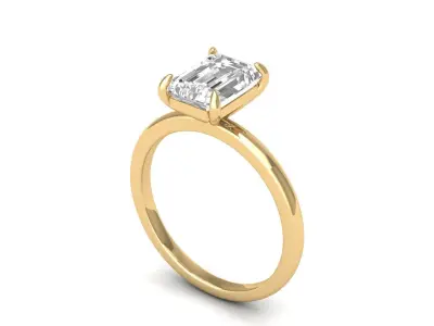 Wedding Ring 3D print model 56