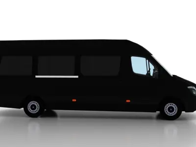 Mercedes Benz Sprinter L4H2 2015 Passenger EU 3D model