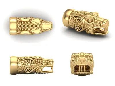 Bracelet ak3 Dragon 3D print model