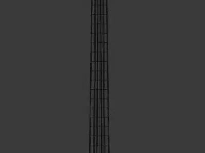 Medieval sword 3D model 5