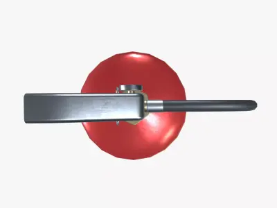 Water Fire Extinguisher 3D model