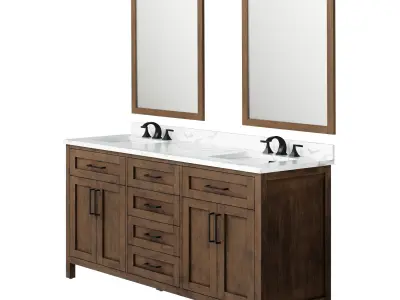 OVE Tahoe KIT 72 Vanity 3D model
