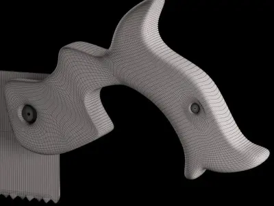 Handsaw saw Free 3D model