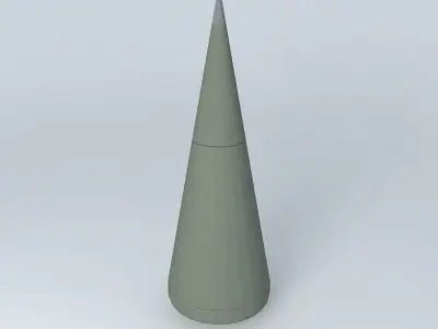ICBM MIRV  Warhead Reentry Vehicle Free 3D model