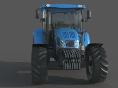 New Holland Tractor TD 5  3D model