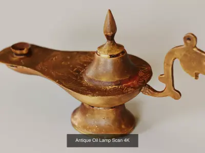 Antique Decoration Set 3D Model Pack