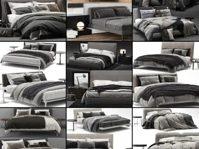  Bed Collection 04 - 10 Items 