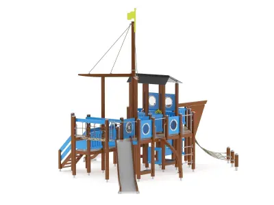 Lappset Fishing Ship 3D model