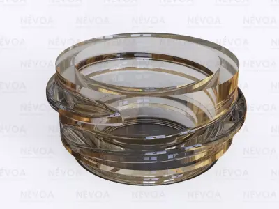 Neck finish - SP 400 - 20 - M - BDF - voluntary standard 3D model
