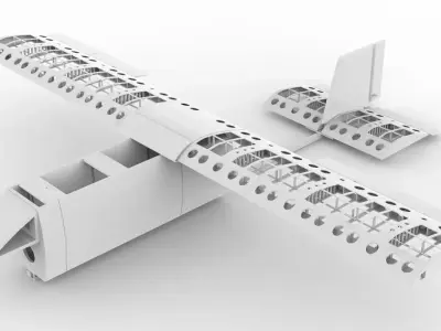 Aircraft 10 3D print model