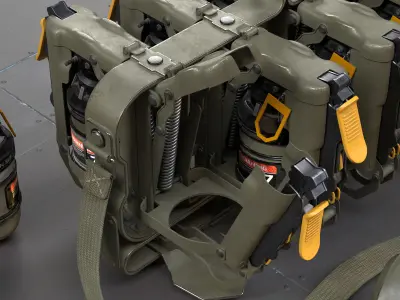 Grenade Carrier 3D model