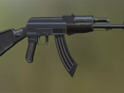 AK 47 3D model buy