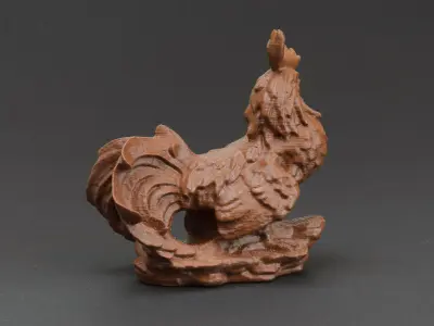 Garden Rooster Free 3D print model