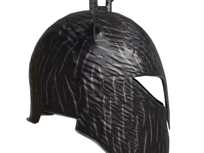 Deer Helmet 3D model