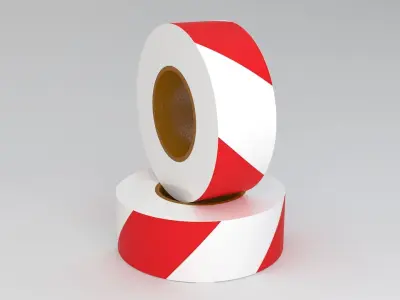Barricade Tape Collection 3D model