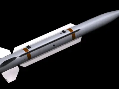 Peregrine Missile 3D model