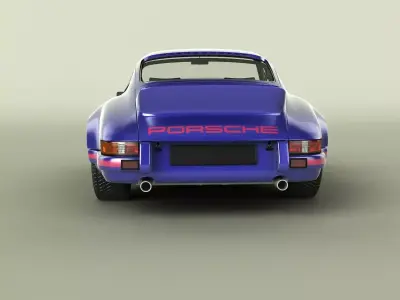 Porsche 911 RSR 3D model