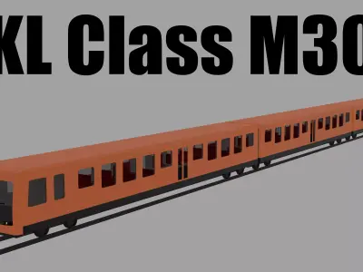 HKL Class M300 Low-poly 3D model