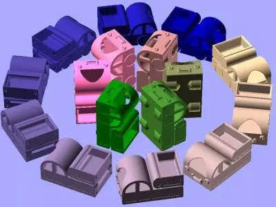 Pi Dump Truck Free 3D print model