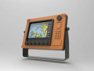 NAVIGATION GPS BOAT 3D print model