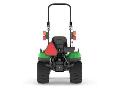 John Deere 1023E Sub-Compact Tractor 3D model